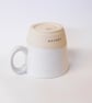 London Logo Mug with Shiny Tin white Glaze. - Image 3
