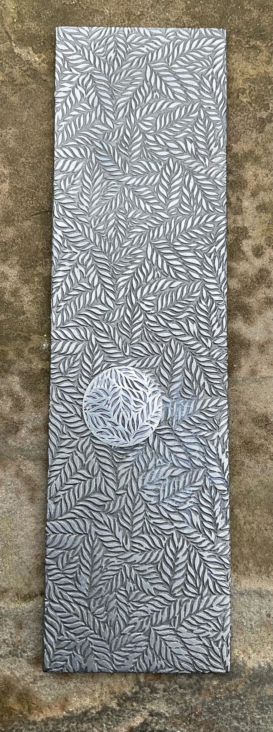 Rolling Mill Texture Plate 90 x 50 x 3mm No 16