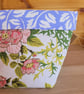 Upcycled Floral Storage Basket - Image 2
