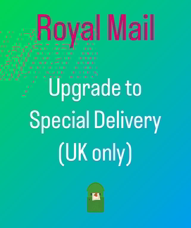 Royal Mail Special Delivery Postage Upgrade