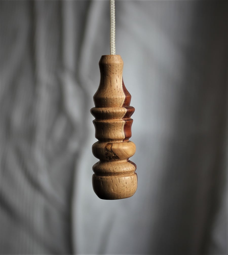 Wooden Pull Cord Toggle No3