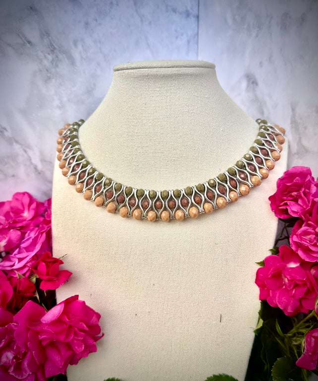 Collar Necklace - Autumn Blend