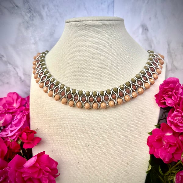 Collar Necklace - Autumn Blend