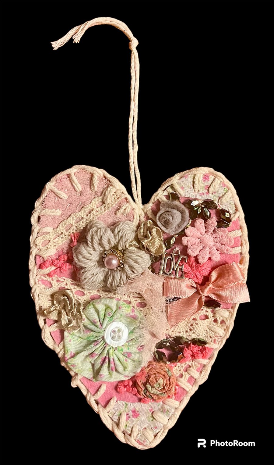 Hanging Heart with Gift Bag, Birthday, Mother’s Day, Love Heart, Thinking of You
