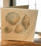 Little Pieces of the Shore – Handmade Seashell Greeting Card. Coastal Card.  - Image 4