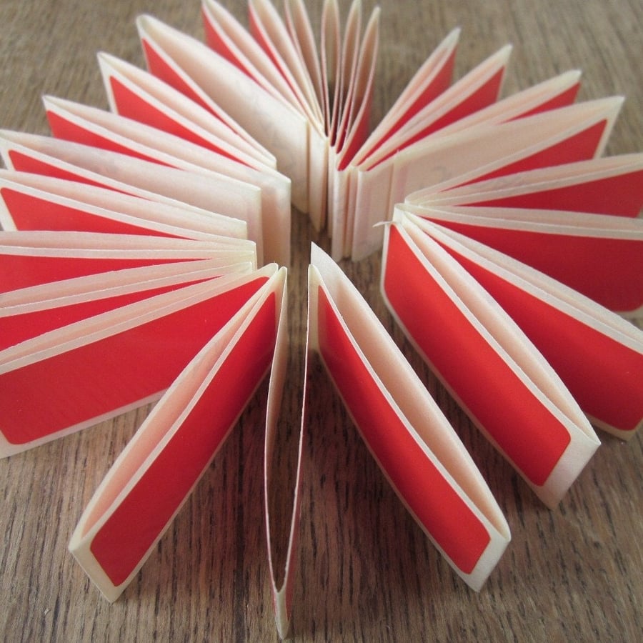 50 Small Red Stickers