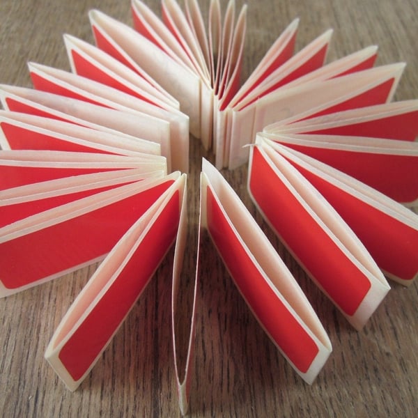 50 Small Red Stickers