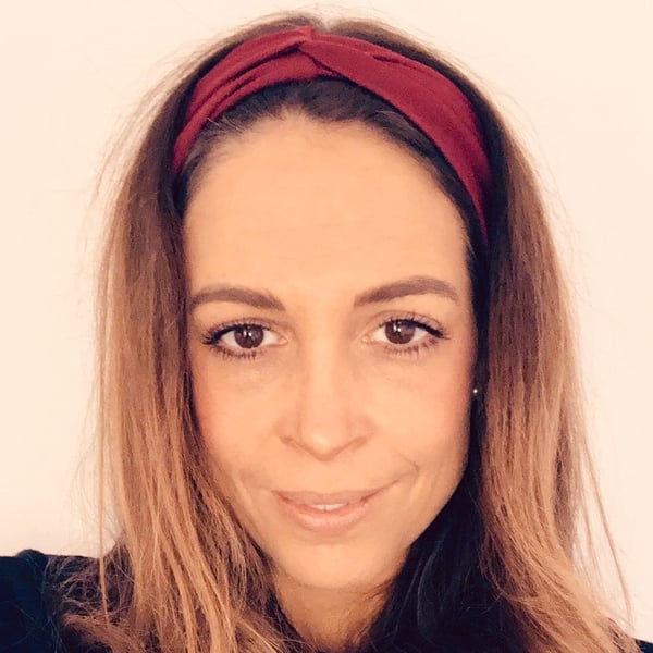 Burgundy Stretch Headband