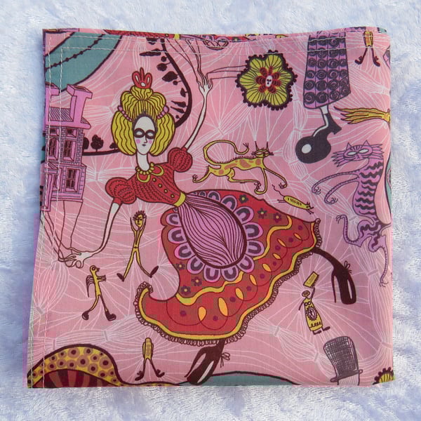 Liberty Tana Lawn handkerchief,  Delusions of Grandeur