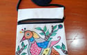 Handpainted tote bag 