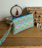 Wristlet purse or small clutch made with Liberty of London tana lawn - Image 3