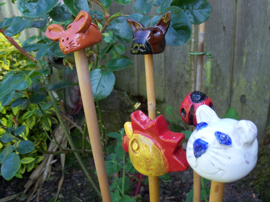 Cane Tops - Handmade for your Bamboo Sticks 