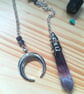 Amethyst crystal pendulum, witchcraft Dowsing Tool, Gift for her, birthday, Uk - Image 7
