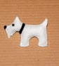 Scotty Dog Brooch - Image 1