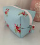 Boxy Cosmetic Bag, Square Zipped Purse, Travel Pouch, Make up Bag - Image 10