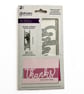 2 piece Papercraft Metal Die and stamp set, Connecting Thanks