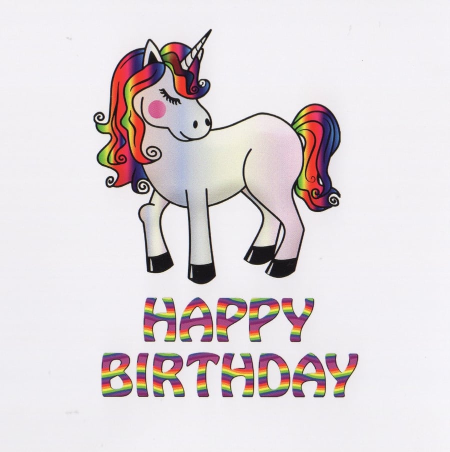 LGBTQ Plus Birthday Card - FREE Postage
