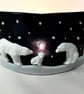 Polar Bear Family Fused Glass Arch - Image 4