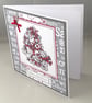 Teddy and gifts Christmas card - Image 5