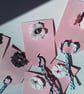 Gift tags. Set of 6 tags. Any occasion gift tags. Ref 165.  - Image 1