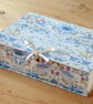 William Morris Box File in Strawberry Thief Petite Linen - Home Office Storage - Image 5