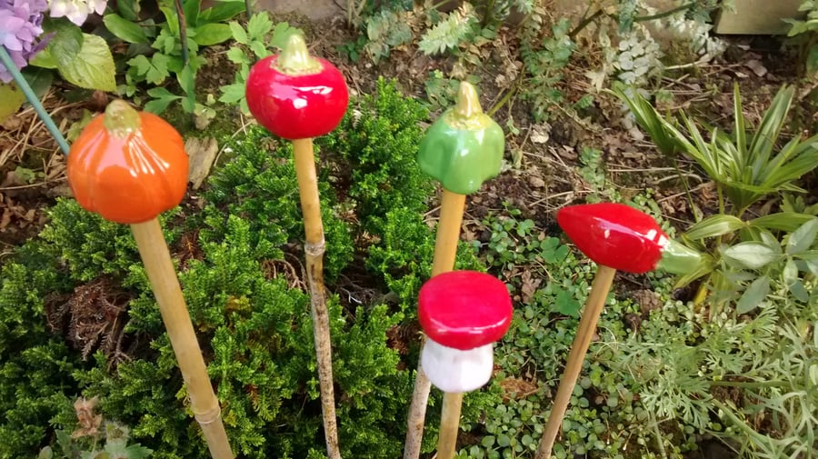 Cane Tops - Handmade for your Bamboo Sticks 