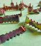 25 x Self Fixing Saw Tooth Picture Hanging Fasteners - Image 3