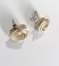 Rose studs in Silver - Image 3