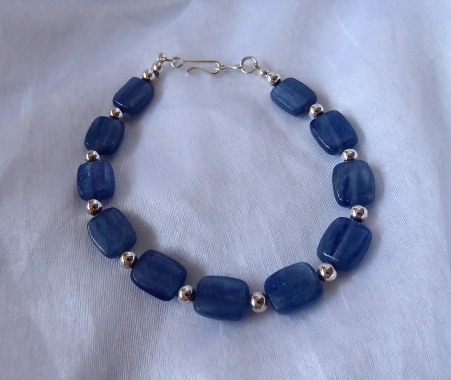 Kyanite & Sterling Silver Bracelet