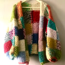 PATTERN ONLY Patchwork Cardigan