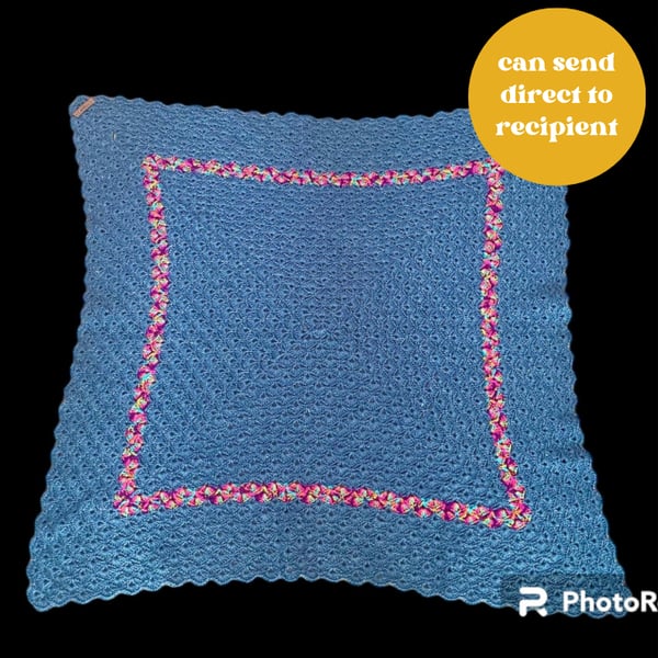 Crochet Blanket, Baby Blanket, Toddler Blanket, Lap Blanket, Lapgan Free Postage