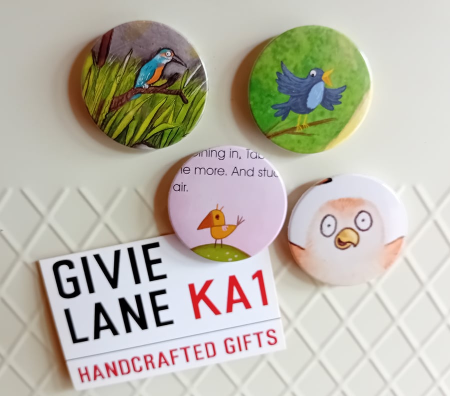 Fridge Magnet - Birds