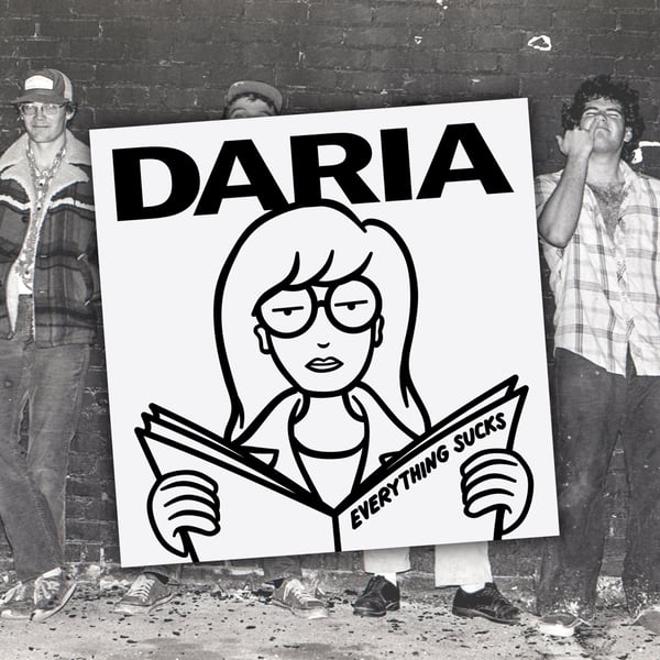 Daria x Decendents Album Art Mash-Up Print 