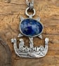 Viking Ship with Afghanite