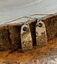 Handmade Ceramic Earrings One of a Kind Zero waste Eco Friendly Gifts - Image 4