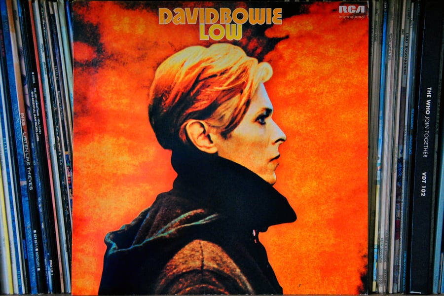 David Bowie Low LP Album Cover Photograph Print
