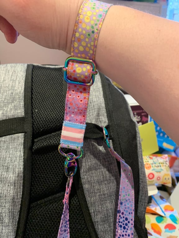 Bag Tether or Leash - great for neurodiverse folk!