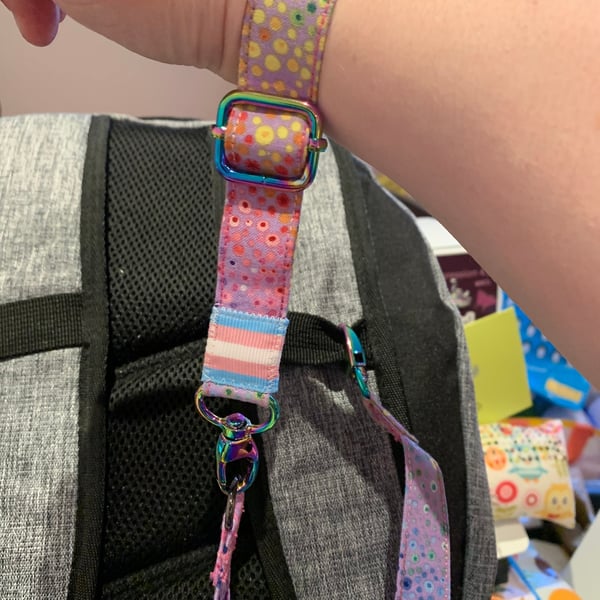Bag Tether or Leash - great for neurodiverse folk!