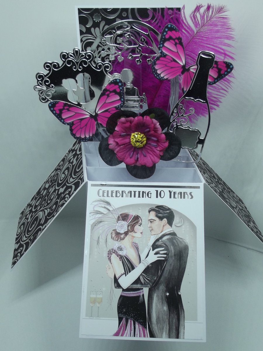 10th Anniversary Card