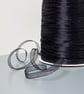 6mm Black Organza Ribbon, Craft Projects, Decor, Wedding Supplies - 10m 20m 40m