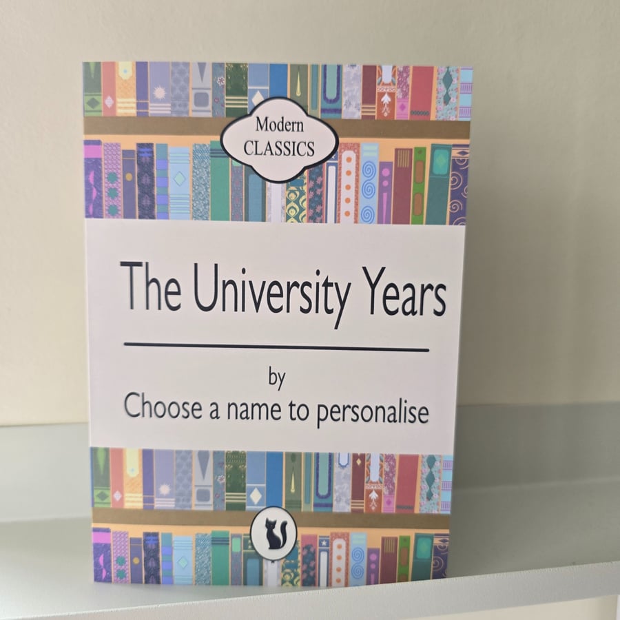 The University Years - Starting Uni Card - New Student - Personalised Card