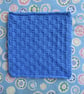 Eco dish cloths face cloths - cornish blue - Image 3