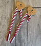 Xmas Macrame Candy Sticks  - Image 4