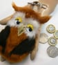 Owl coin purse (can be clipped onto handbag) - Image 3