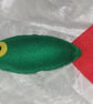 Catnip fish felt cat toy - Image 2