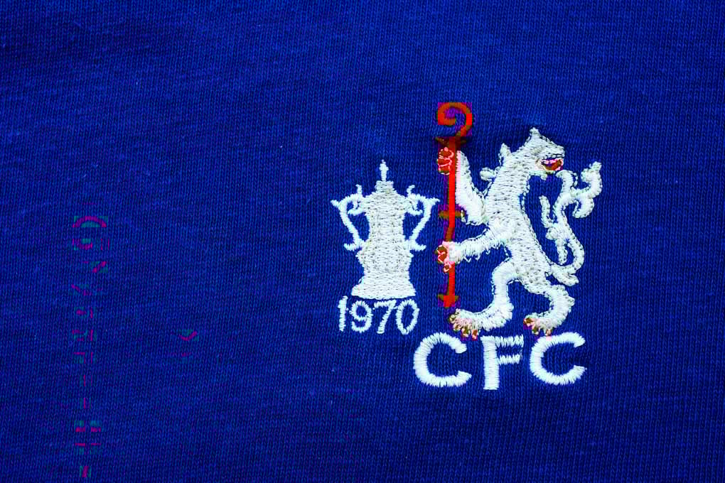 Chelsea FC Lion 1970 FA Cup Final Badge Photograph Print