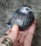 Baby Fledgling Ornament, Little Bird Sculpture