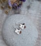 Sterling Silver Flower Drop Earrings - JBJ1012 - Image 3