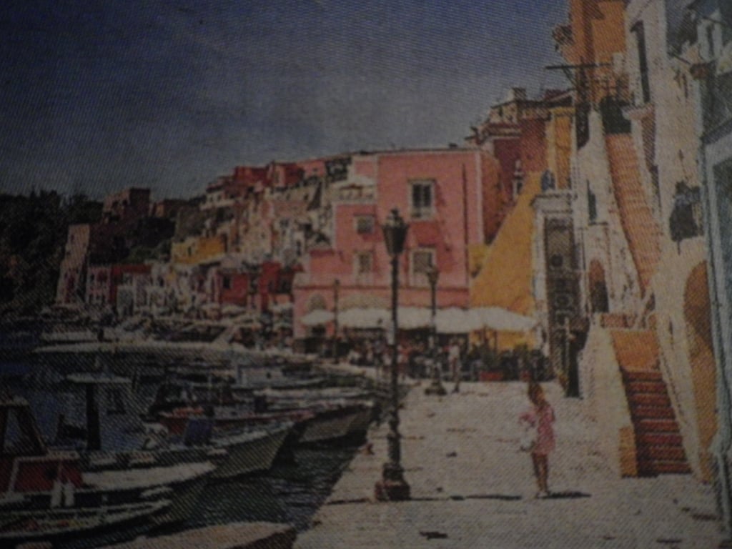  Morning on theJetty  A4 unframed,mounted, free hook & ease  5227, free shipping