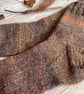Hand Spun Hand Knitted Autumn Wool Socks - Image 4